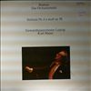 Gewandhausorchester Leipzig -- Brahms J. - Sinfonie Nr.4 / (dir.Masur K.)  (1)