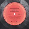 Cohen Leonard -- Songs Of Love And Hate (1)