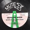 Depeche Mode -- Never Let Me Down Again (Split Mix) / Pleasure, Little Treasure. (Glitter Mix) (3)