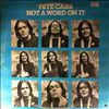 Carr Pete -- Not A Word On It (1)