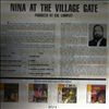 Simone Nina -- At The Village Gate (1)