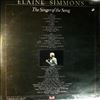 Simmons Elaine -- Singer Of The Song (1)
