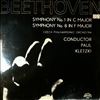 Czech Philharmonic Orchestra (cond. Kletzki P.) -- Beethoven - Symphonies nos. 1, 8 (1)