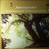 Pank Siegfried, Kobler Kristiane, Schmahl Gustav -- Bach J.S. - Sechs Sonaten Fur Violine Und Cembalo BWV 1014-1019 (1)