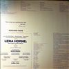 Horne Lena -- Live On Broadway Lena Horne: The Lady And Her Music (1)