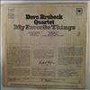 Brubeck Dave Quartet -- My Favorite Things (1)