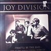 Joy Division -- That'll Be The End (Live At The Ajanta Cinema, Derby, UK - April 19th, 1980) (2)