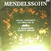 National Symphony Orchestra (cond. Brochstain P.)/Meyer P. (violin) -- Mendelssohn - Violin concerto in E minor, op 64, A midsummer night's dream (2)