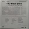 Baker Chet -- It Could Happen To You - Baker Chet Sings (2)
