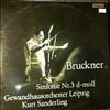 Gewandhausorchester Leipzig (dir. Sanderling K.) -- Bruckner -  Sinfonie Nr. 3 in D-moll (1)