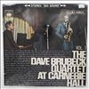 Brubeck Dave Quartet -- At Carnegie Hall (Vol. 1) (3)