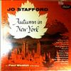 Stafford Jo/ Weston Paul And His Orchestra -- Autumn In New York (2)