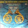 Stagliano J./Berv A./Kapp Sinfonietta (cond. Dunn R.) -- Music for French Horn and Orchestra (1)