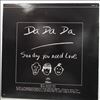 Trio -- Da Da Da (I Don't Love You You Don't Love Me Aha Aha Aha) / Sunday You Need Love (1)