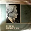 Neuhaus Heinrich  -- Liszt - Piano concerto no. 2 in A-dur; Scriabin - Piano concerto op. 20 (1)