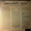 Monk Thelonious -- Unique Monk Thelonious (2)