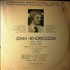 Hendrickson John -- International Chopin Piano Competition - Warsaw - Kronika Konkursu: Chopin - Sonata in B-moll Op. 35, 3 Etudes, Waltz in As-dur Op. 42 (1)