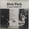 Loussier Jacques Trio -- Play Bach (2)