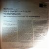 New Philharmonia Orchestra (cond. Klemperer O.)/Menuhin Yehudi -- Beethoven - Violin Concerto In D Op. 61 (1)