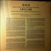 Holliger Heinz/Orchestre de Chambre Romand (cond. Milhaud A.) -- Bach - Oboenkonzert In F-dur Leclair - Oboenkonzert In C-dur (1)