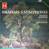 Berliner Philharmoniker (cond. Maazel Lorin) -- Brahms - Symphony no. 3 in F-dur, Tragische Ouverture op. 81 (1)