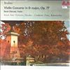 Saxon State Orchestra (cond. Konwitschny F.) -- Brahms J. - Concerto for Violin and Orchestra in D dur Op.77 (2)