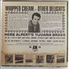 Alpert Herb & Tijuana Brass -- Whipped Cream & Other Delights (2)