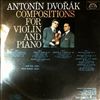 Suk J./Holecek A. -- Dvorak A. - Compositions for violin and piano (1)