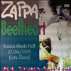 Zappa Frank -- Beefheart. 200 years special. Bostom Music Hall 27/04/1975 (1)