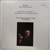 Gewandhausorchester Leipzig (dir. Masur K.) -- Brahms - Sinfonie Nr. 2 D-dur Op. 73 / Akademische Festouverture Op. 80 (1)