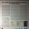 Monk Thelonious Orchestra -- At town Hall (2)