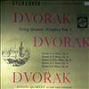 Kohon Quartet of New York University -- Dvorak: String quartets (complete) vol.1 (2)