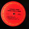 Cohen Leonard -- Songs From A Room (2)