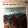 Czech Philharmonic Orchestra (cond. Baudo S.) -- Honegger - Symphonies No. 2 And No. 3 (1)
