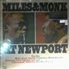 Davis Miles Sextet, Monk Thelonious Quartet -- Miles & Monk At Newport (1)