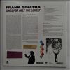 Sinatra Frank -- Sinatra Frank Sings For Only The Lonely (2)