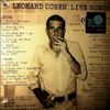 Cohen Leonard -- Live Songs (1)
