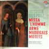 Musica Antiqua Vienna/Prague Madrigal Singers (cond. Venhoda M.) -- Des Prez Josquin - Missa 'L'Homme Arme' Madrigals Motets (2)