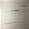 Oistrakh D./Isakadze L., Sarkisova T./Feigin V. -- Tchaikovsky - Complete Works On Records Part 2 Set 6: Works for Violin and Cello (2)