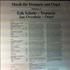 Schultz Erik/Overduin Jan -- Music for trumpet and organ vol. 1 (2)