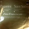Francescatti Zino/Philadelphia Orchestra (cond. Ormandy E.)/New York Philharmonic (cond. Mitropoulos D.) -- Paganini - Violin Concerto No. 1 in F-dur; Saint-Saens - Violin Concerto No. 3 in B-moll (1)
