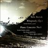 Hambro Leionid/Zimbler Sinfonietta (dir. Mann Robert) -- Bartok Bela - Piano Rhapsody Opus 1, Piano Concerto No. 1 (2)