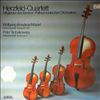 Herzfeld-Quartet -- Wolfgang Amadeus Mozart: Streichquartett G-Dur; Peter Iljitsch Tschaikowsky, Streichquartet d-dur, op 11 (1)