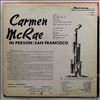 McRae Carmen -- In Person / San Francisco (1)