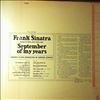 Sinatra Frank -- September Of My Years (3)