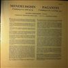 Odnoposoff R./Symphonie Orchester Radio Genf (dir. Rivoli G.) -- Mendelssohn - Violinkonzert In E-moll Op. 64; Paganini - Violinkonzert Nr. 1 In D-dur (1)