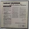 Vaughan Sarah -- After Hours At The London House (1)
