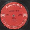 Cohen Leonard -- Songs Of Cohen Leonard (1)