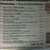 Various Artists -- Pianissimo. Music for Quiet Moments. (1)
