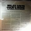 Davis Miles -- Four & More - Recorded Live In Concert (1)